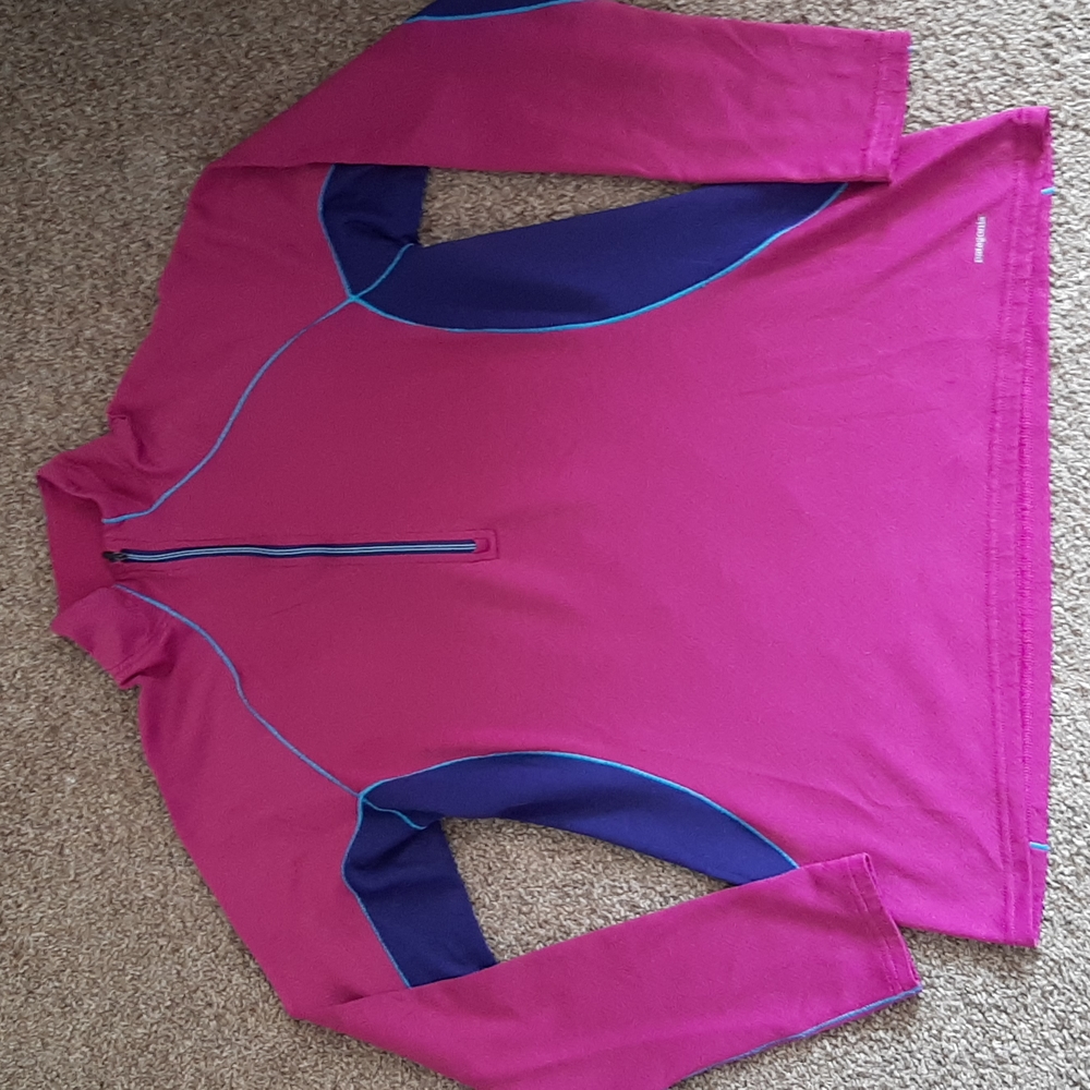 PATAGONIA TWO-TONE CAPILENE 3 MIDWEIGHT BASELAYER PULLOVER ZIP